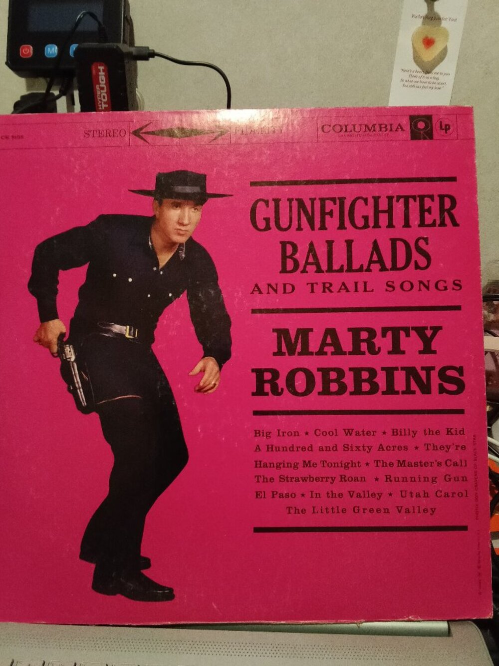 Marty Robbins Gunfighter Ballads Vinyl LP Columbia CS 8158